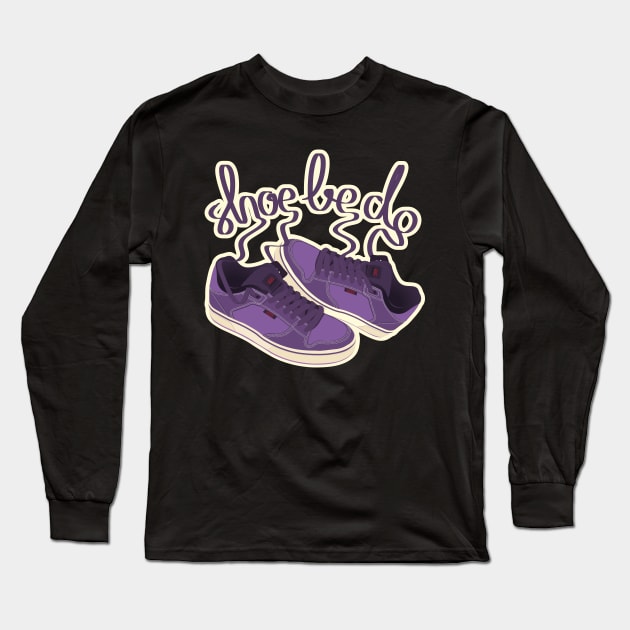 SHOEBEDO PURPLE Long Sleeve T-Shirt by Damir